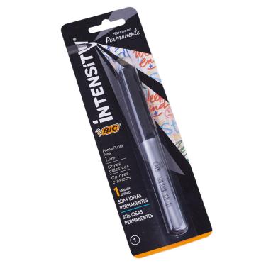 Imagem de Caneta Permanente MKR Fine Bic Preto