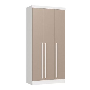 Imagem de Guarda-roupa Modulado 3 Portas Infinity Branco Line/ Duna Line