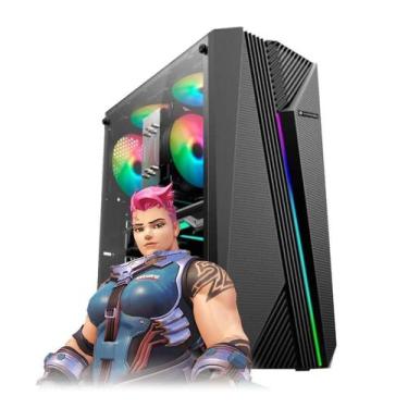Imagem de Pc Computador Gamer Barato Core I5 3.8Ghz 16Gb Ssd + 30 Jogo - Redseek