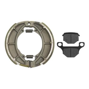 Imagem de Kit Patim Lona Freio + Pastilha De Freio Suzuki Intruder125 - Geral