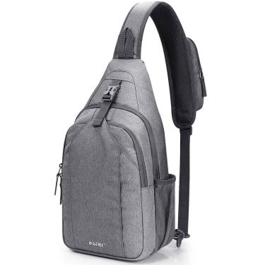 Imagem de Sling Bag G4Free RFID Blocking Sling Mochila cinza