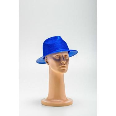 Imagem de Chapéu Gangster - Festas e Fantasias, Azul royal