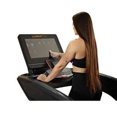 Imagem de Esteira eletrica premium com tela lcd touch. - LUMINAFIT
