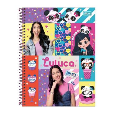 Imagem de Caderno Univ 1 Matéria 80Fls Luluca Pandas Tilibra