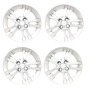 Imagem de Kit 4 Calota Aro 14 Compatível c/Roda Argo Mobi Palio Uno 2021 - Prata