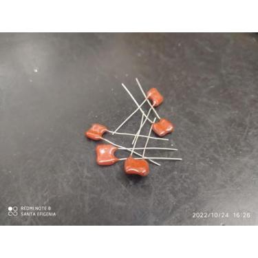 Imagem de 10x Capacitor Mica Prata 11pf/100v 10% Cm1 Sem Marcação Icl
