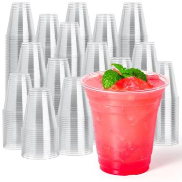 Imagem de Copos de plástico transparente descartáveis JOLLY CHEF 350mL, pacote 1