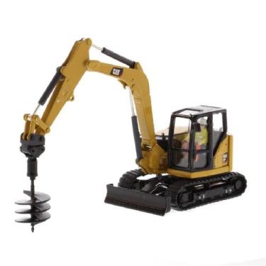 Imagem de Miniatura Mini Escavadeira Hidráulica 308 CR Cat - DIECAST MASTERS