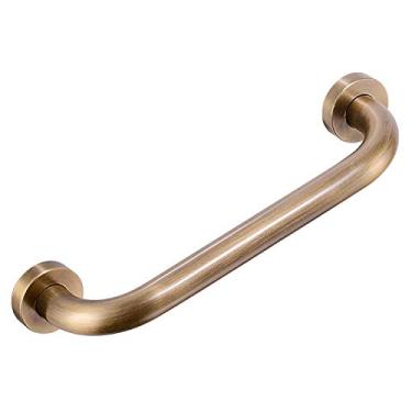 Imagem de Barra de apoio de banheiro, trilho de suporte de segurança, corrimão de segurança para vaso sanitário, corrimão de parede de latão antigo, suporte de corrimão resistente, corrimão de criança corrimão
