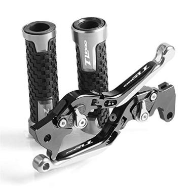 Imagem de WEJUSA Para Suzuki SV650 SV 650 2016 2017 SV650 Acessórios de motocicleta Alça de freio Alavancas de embreagem de freio ajustáveis Punhos de extremidade de mão Alavanca de embreagem de freio de