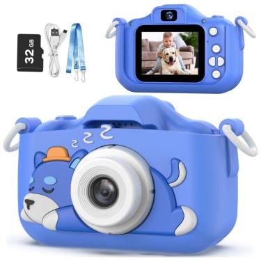 Imagem de Câmera Selfie Infantil Goopow para Meninas/Meninos de 3-9 Anos, Câmera Digital com Capa Protetora e Cartão SD 32GB. Goopow.