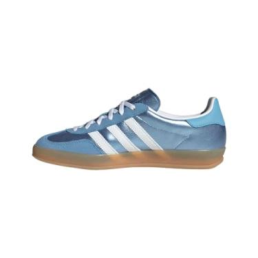 Imagem de adidas Tênis feminino Ftwwht/Supcol Gazelle Indoor W COLOURFtwr Branco/Cor Fornecedor 4,5 EUA, Multi, 9.5 Wide
