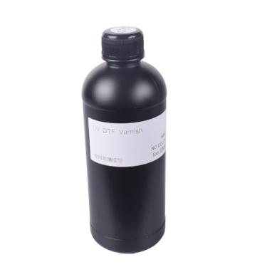 Imagem de Ovsuqu US Stock Tinta A3 UV DTF para impressora A3 UV DTF XP600 I608 Verniz de tinta UV 500 ml/frasco para impressora de adesivos (verniz de 500 ml)