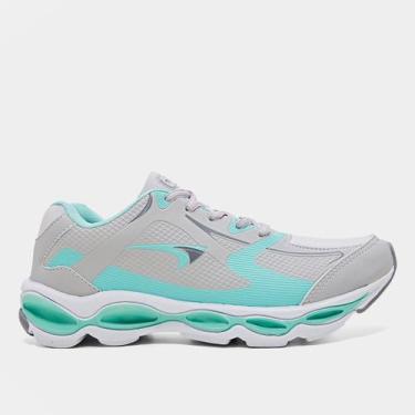 Imagem de Tênis Tryon Impacto Feminino, Cinza, Verde, 35