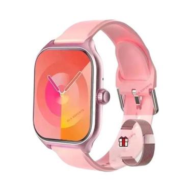 Imagem de Smartwatch Unissex À Prova D'Água Com Controle De Frequência Cardíaca,