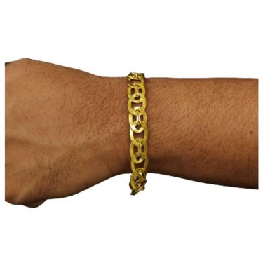 Imagem de Pulseira Elo Ingles Moeda Antiga 10mm Elu Engles