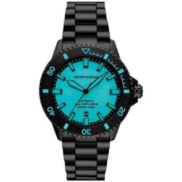 Imagem de Relógio Emporio Armani Sea Explorer Black Automático Masculino - AR60084 A1PX-Masculino
