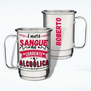 Imagem de Caneca Alumínio Personalizada Coleção Frases Vários Modelos - Sublimiu