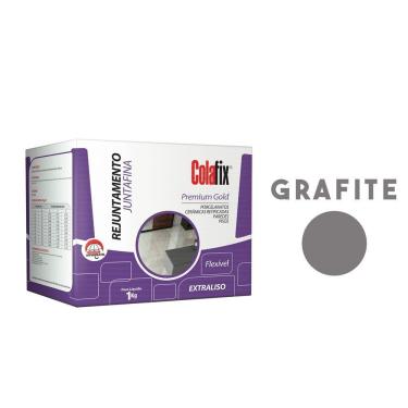 Imagem de Rejunte Colafix Junta Fina 1kg - Grafite