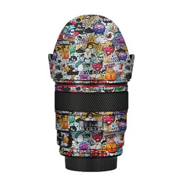 Imagem de EF 24 1.4 L II Protetor de Lente de Câmera Revestimento Película Protetora Vinil Película Adesivo Premium para Canon EF 24 mm F1.4 L II (Graffiti Branco)