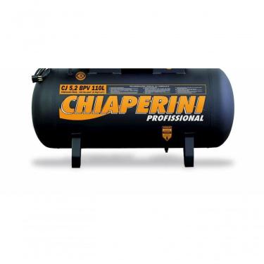 Imagem de Compressor Ar 5,2 Bpv S-rodas Mono 1hp 110l Chiaperini