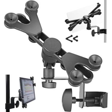 Imagem de Suporte para Tablet Pedestal, Suporte Tablet, para Telas de 7 a 14 Polegadas, Andaimes para Partituras Eletrônicas, Suporte para Partituras, Aplicável a Palcos, Mesas e Assentos de Automóveis