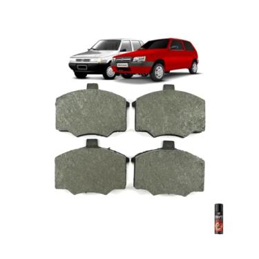 Imagem de Kit Pastilha Freio Fiorino 87/93 Elba 85/97 Uno 91 + Orbi Anti Chios 200ml