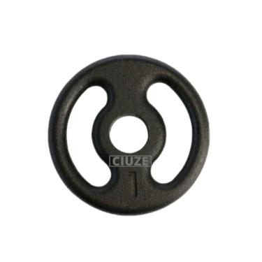 Imagem de Anilha de Ferro Fundido Pintada - 1 Kg-Unissex