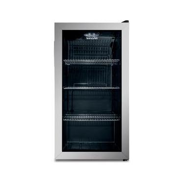 Imagem de Frigobar Suggar 88 Litros com Porta de Vidro Inox FB8811IX/FB8812IX
