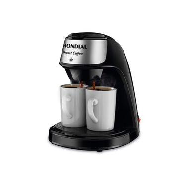 Imagem de Cafeteira Elétrica Smart Coffe Mondial Preto e Inox 500W C-42-2X-BI