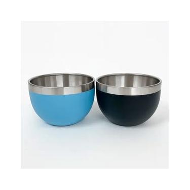 Imagem de Kit 2 Bowls Em Inox Para Servir - Dolce Home