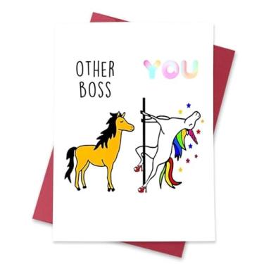 Imagem de Funny Boss Appreciation Gifts Card for Women Men Boss Cards Bosses Day Gift Male Female Bosses Leaving Retirement Going Away Gifts for Manager Leaders Mentor Supervisor Principal Leadership Gift