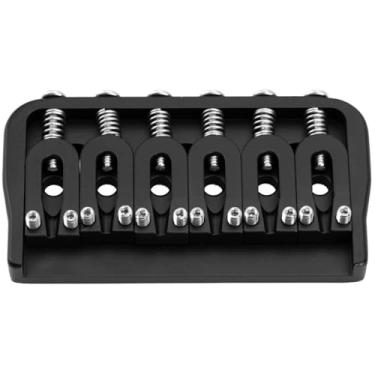 Imagem de Ponte Fixa Modern Thida Profissional Preta Para Guitarra Hardtail