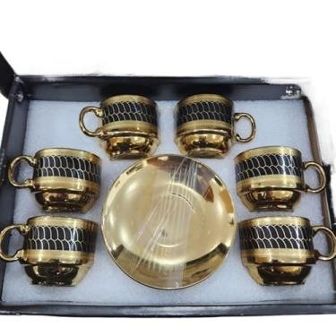 Imagem de Xícara De Café Kit Com De Cerâmica Em Porcelana(Preto xu330)