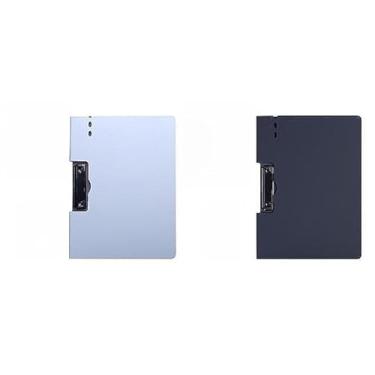 Imagem de Pasta A4 de Cor Tons de Simples, Clamp Único Forte, Organizador de Papéis para Escritório pasta prancheta(kit 2-Azul+preto)