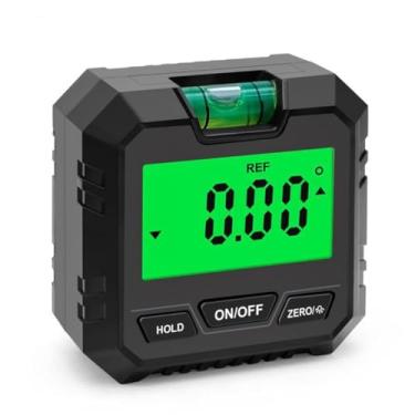 Imagem de Inclinômetro digital eletrônico Régua de ângulo de nivelamento magnético Mini transferidor Medição de ângulo de inclinação