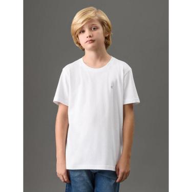Imagem de Camiseta Menino Bordado Calvin Klein Jeans-Masculino