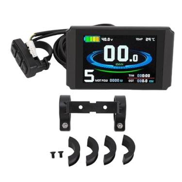 Imagem de RiToEasysports Tela Lcd para Bicicleta Elétrica, Painel de Controle Colorido para Scooter Elétrica Com Cabo Sm para Mountain Bike