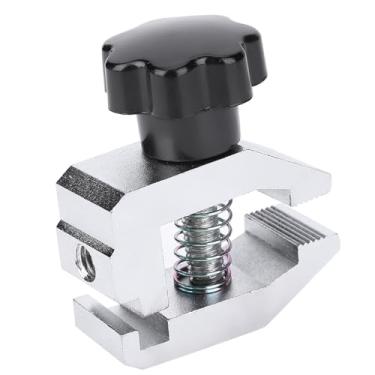 Imagem de Pssopp Braçadeira de Mandíbula, Braçadeira de Medidor de Tensão 500n, Dispositivo Elétrico de Micrômetro para Cabos de Teste, Plásticos de Papel Com Força de Retenção de Carga Alta