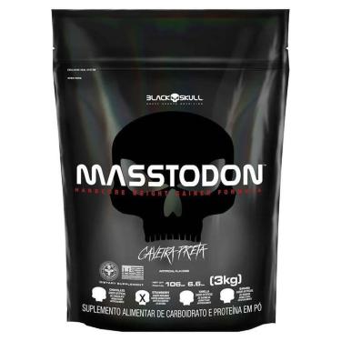 Imagem de MASSTODON (SC) 3 KG - BLACK SKULL (MORANGO)-Unissex