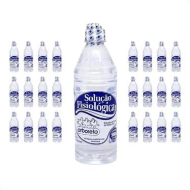 Imagem de Kit 24 Soro Fisiológico Arboreto 0,9% 500ml Cloreto de Sódio