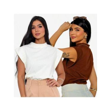 Imagem de KIT 2 Unidades Camiseta Muscle Tee Regata Ampla de Ombreira - Audax, O