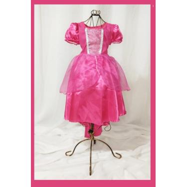 Imagem de Vestido Fantasia Luxinho Princesas Pink