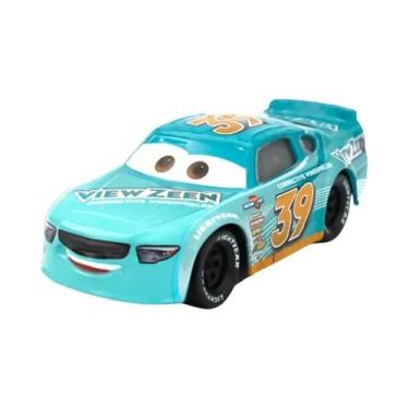 Imagem de Carros De Metal Fundido Disney Pixar Cars 3: Lightning McQueen No. 19,