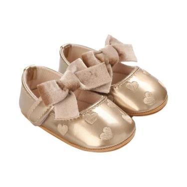 Imagem de Sapatos Para Bebês De 0 a 1 Ano, Sola Macia, Formato De Coração, Prime