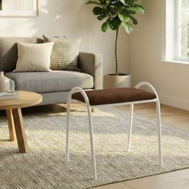 Imagem de Banqueta Bar Confortável Moderno Design Industrial Mavie Cor:Marrom - 