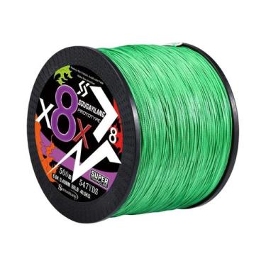 Imagem de Linha De Pesca Trançada Sougayilang 66LB X4 X8 Multifilamento PE Para 