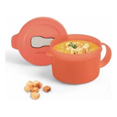 Imagem de Caneca Para Sopa 470ml Tupperware, Coral