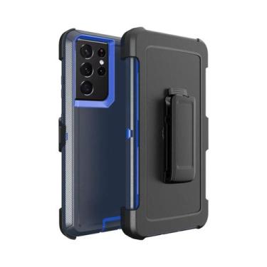 Imagem de Capa Protetora Robusta 3 Em 1 Para Samsung Galaxy A06 A16 A55 A35 A25 