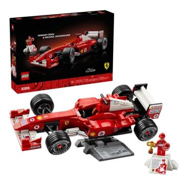 Imagem de Lego Icons Ferrari F2004 e Michael Schumacher - 11375